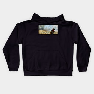 Stranger In the Field Kids Hoodie